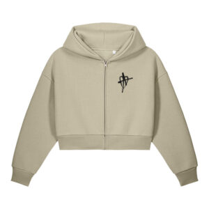 Signature Sculpted heavyweight zip-up hoodie